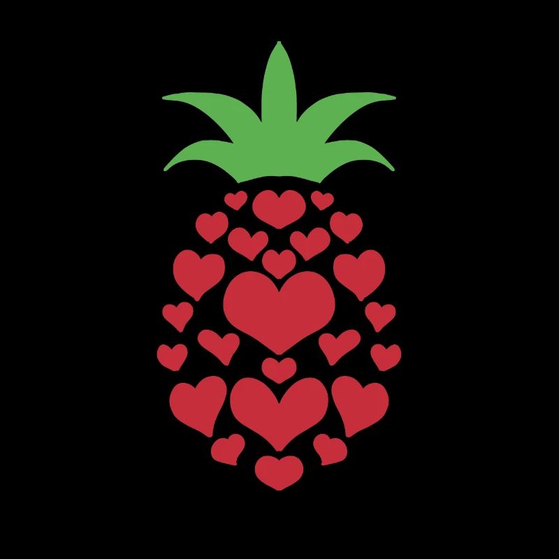 Ananas Herz