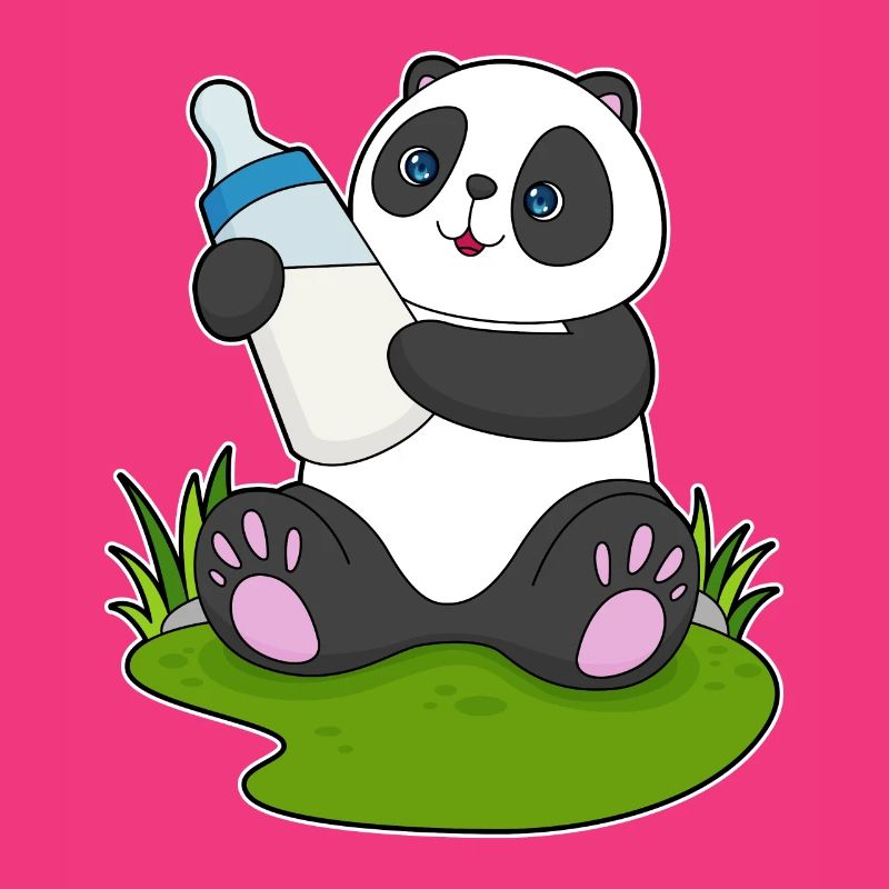 Lait pour biberon Panda