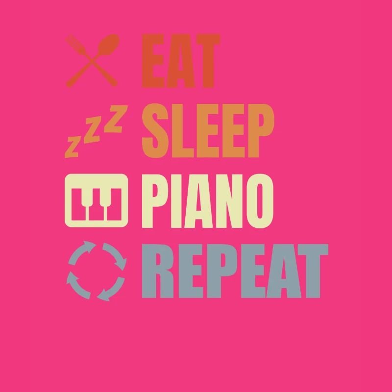 Manger Sleeping Piano Répéter