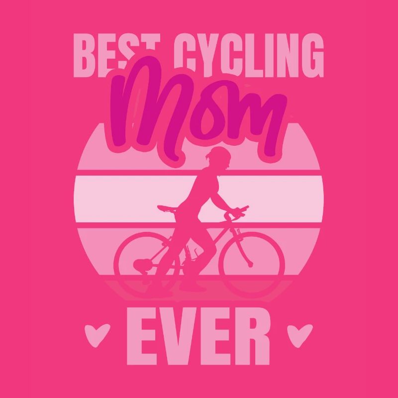 Radfahrer Mutter