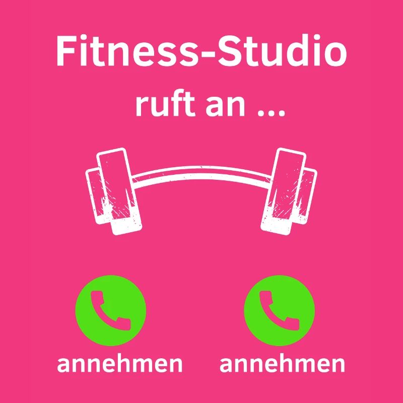 Fitness Studio ruft an - annehmen oder annehmen?