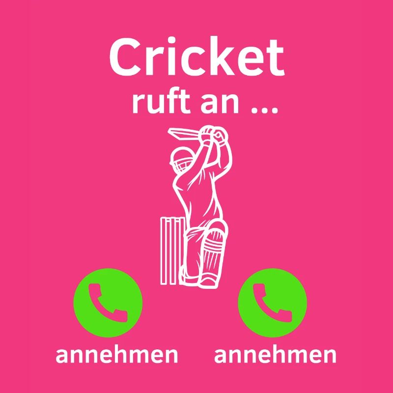 Cricket ruft an - annehmen oder annehmen?