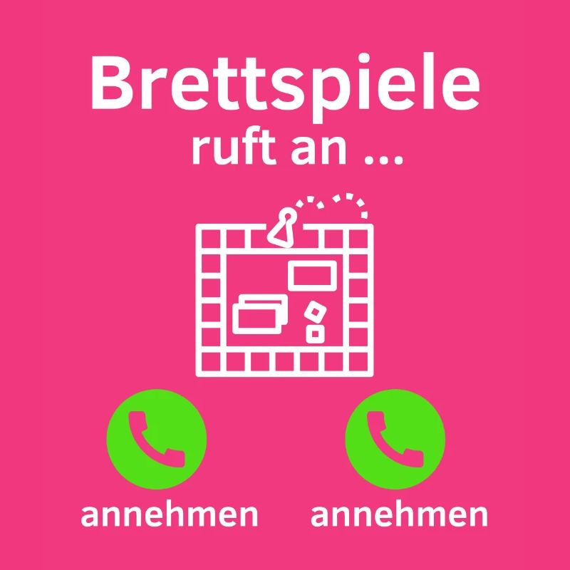 Brettspiele ruft an - annehmen oder annehmen?
