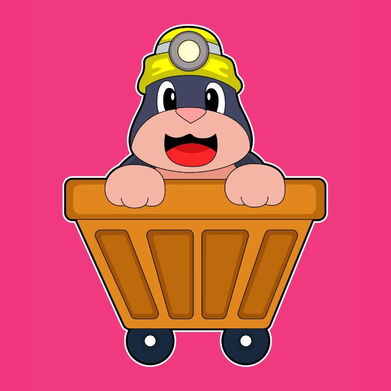 Mole Miner Mining Helmet Mining