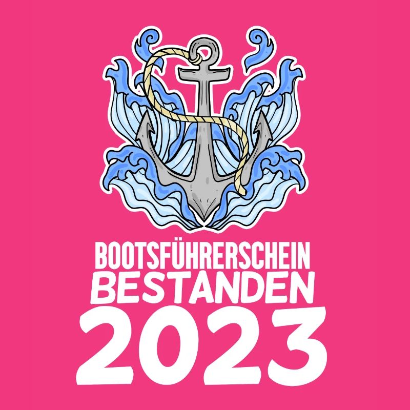 Bootsführerschein 2023 Motorboot Geschenk