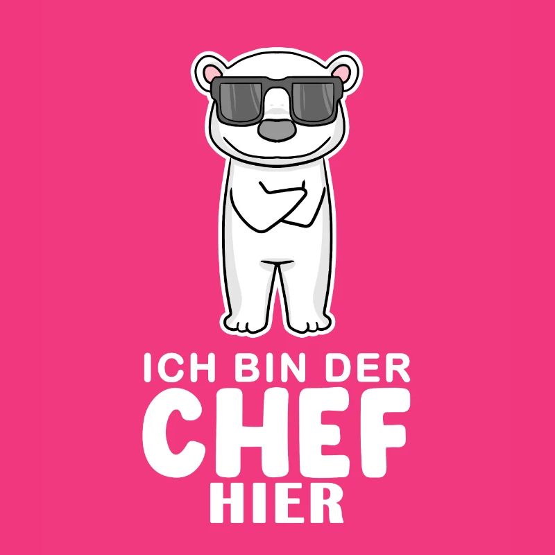 Cool Eisbär Chef Spruch