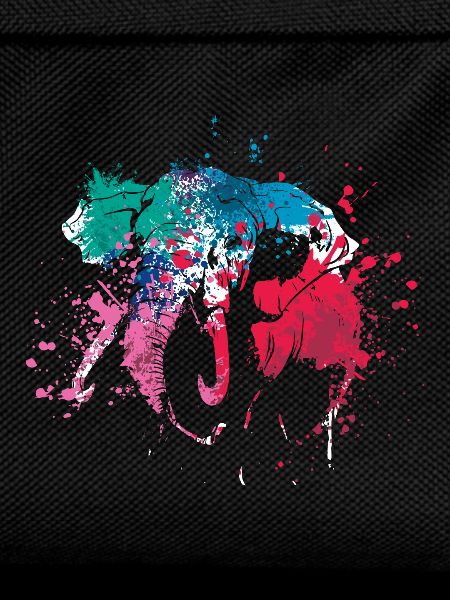 Splash Art Elephants