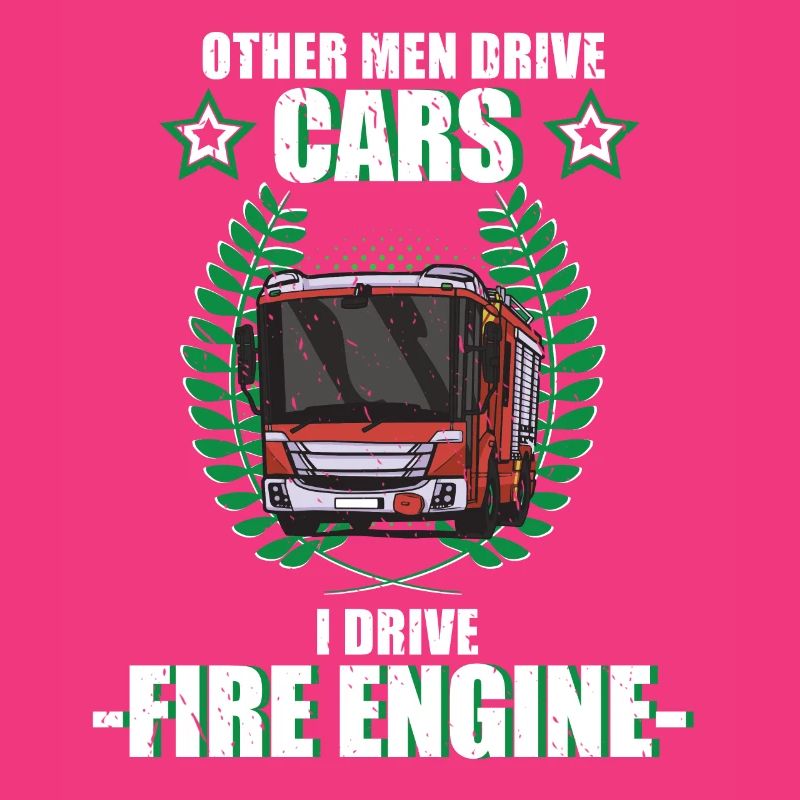 Firefighter Firefighter Fire Engine Profession Gift