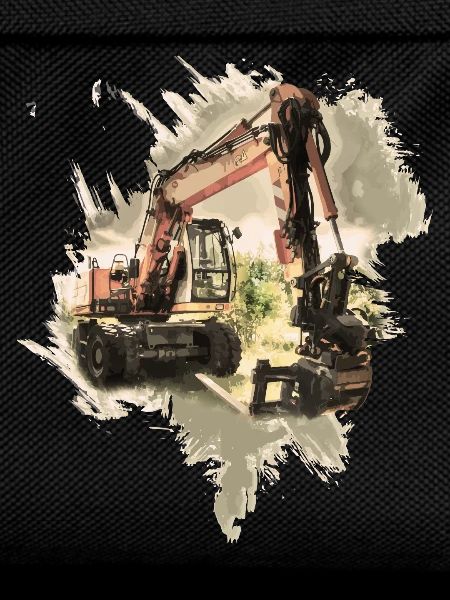 Old excavator
