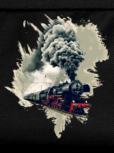 Old steam locomotive