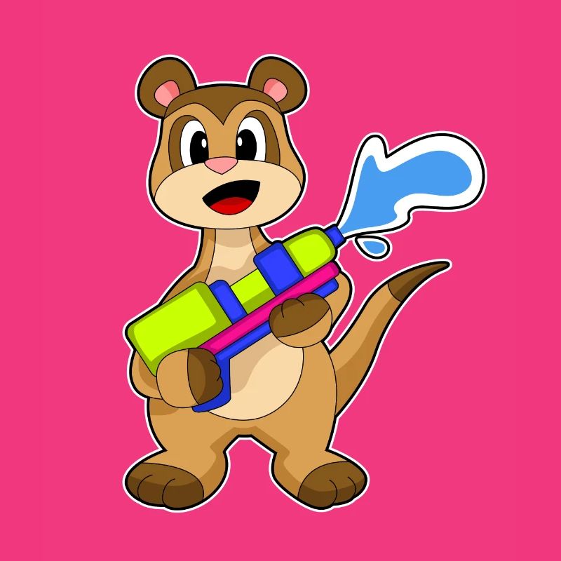Pistolet à eau suricate