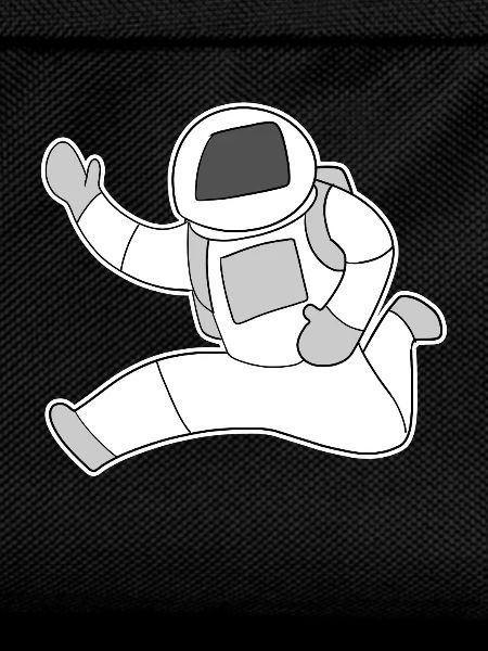 Astronaut motif