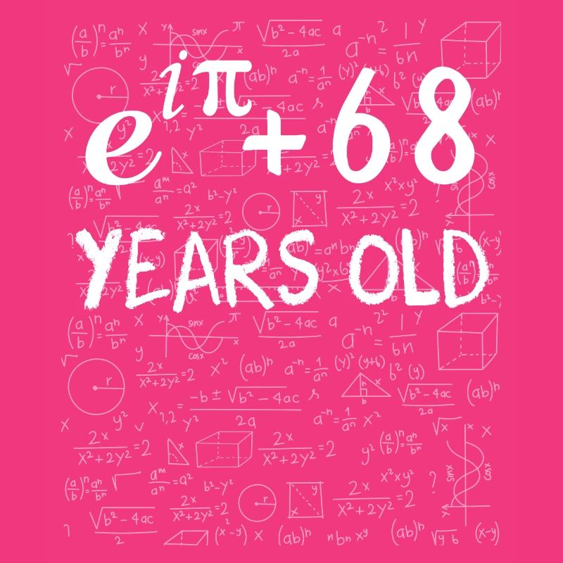 67th Birthday 67 Years Euler Identity Math Gift