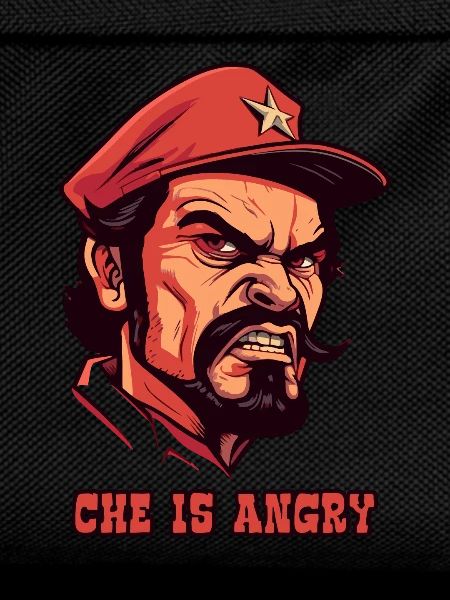 Che is angry