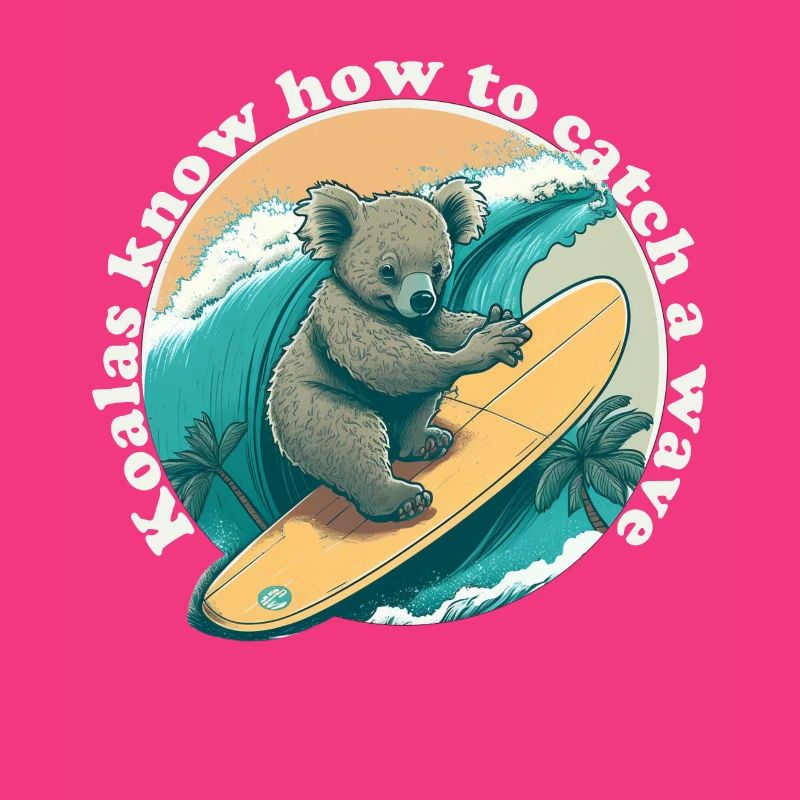 Catch a wave Koalabaer