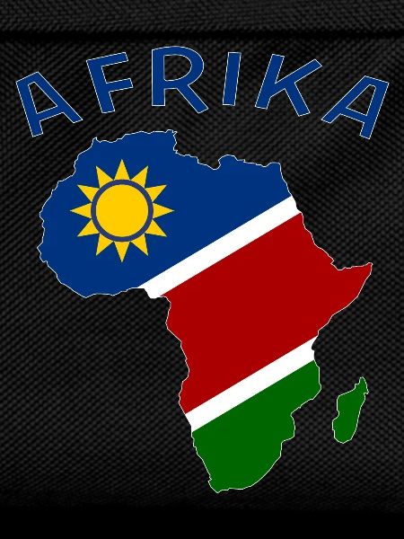 Namibia Map of Africa