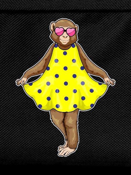 Monkey Polka Dots Dress