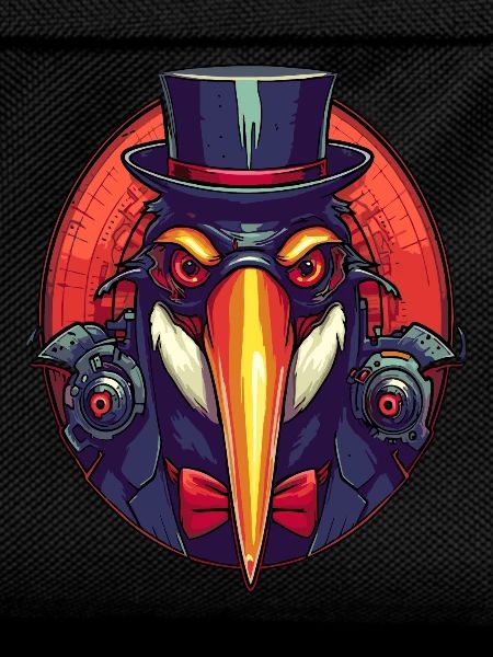 Cool Gangster Penguin