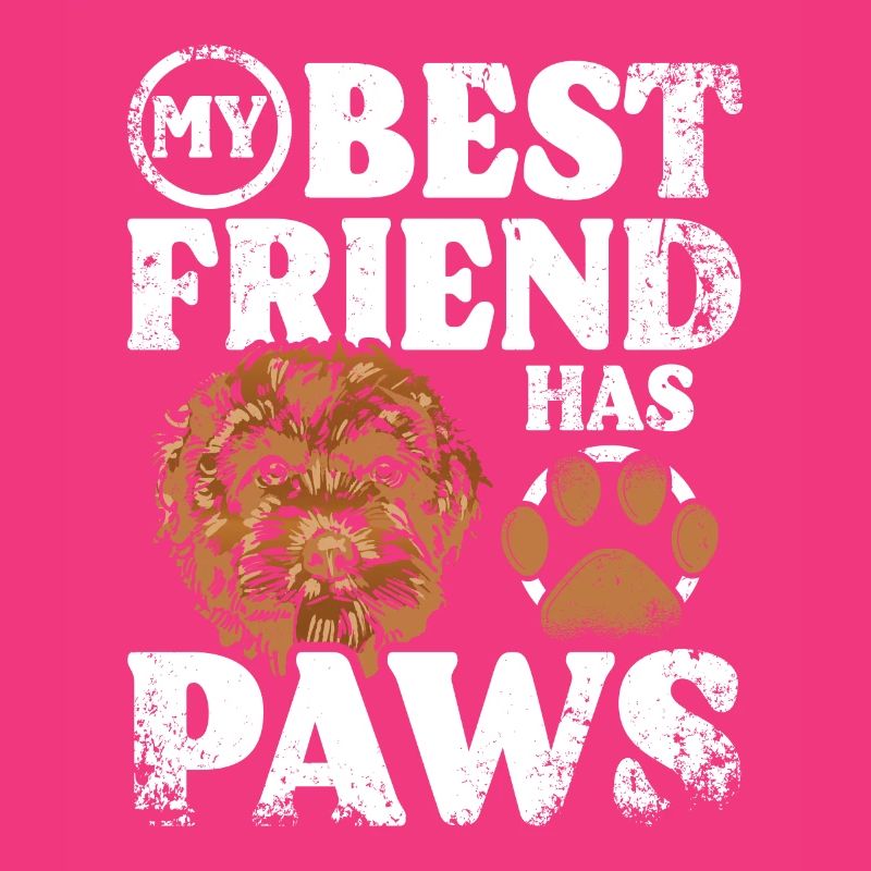 My best friend has paws cockapoo