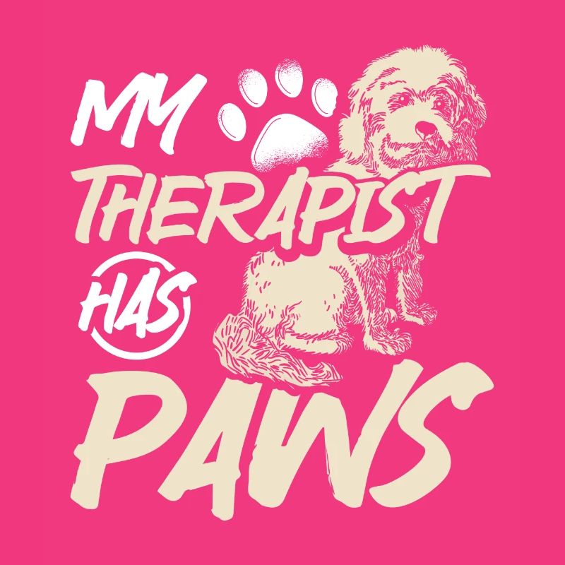 Mon thérapeute a des pattes cockapoo