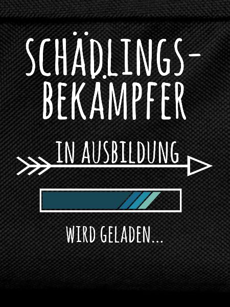 Schädlingsbekämpfer Ausbildung Geschenk Schädlinge