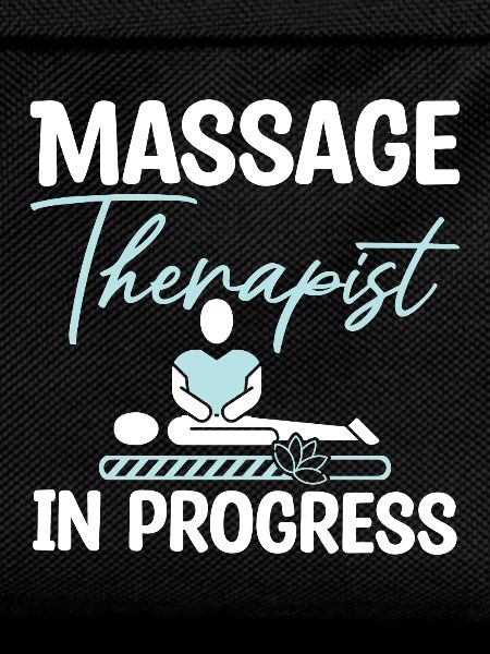 Massage therapist in progress