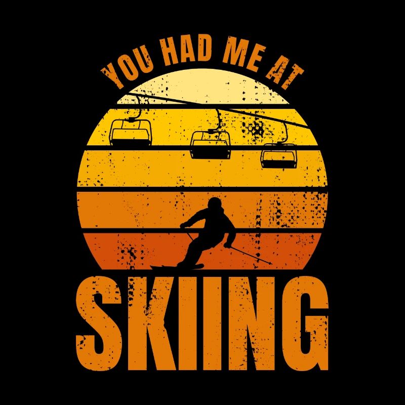 Tu m’as eu au ski