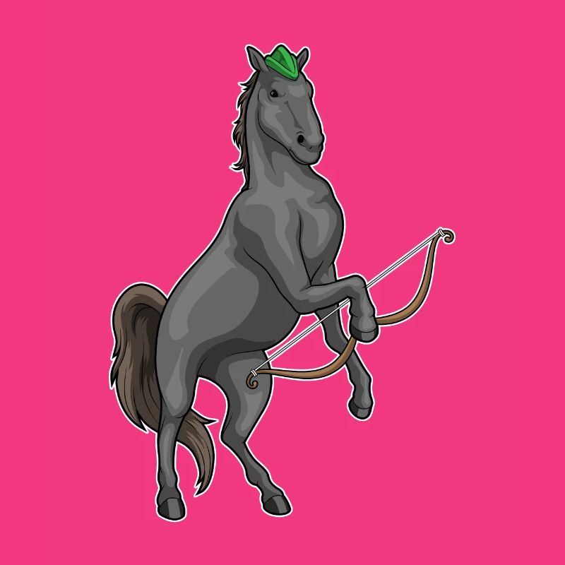 Pferd Bogenschütze Bogen