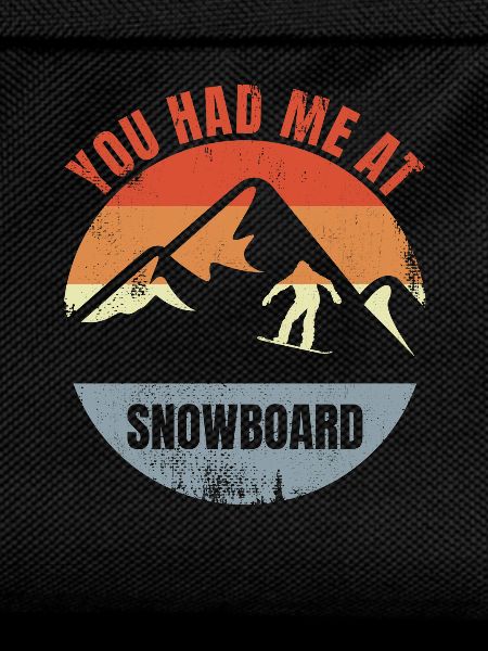 Blague de snowboarder