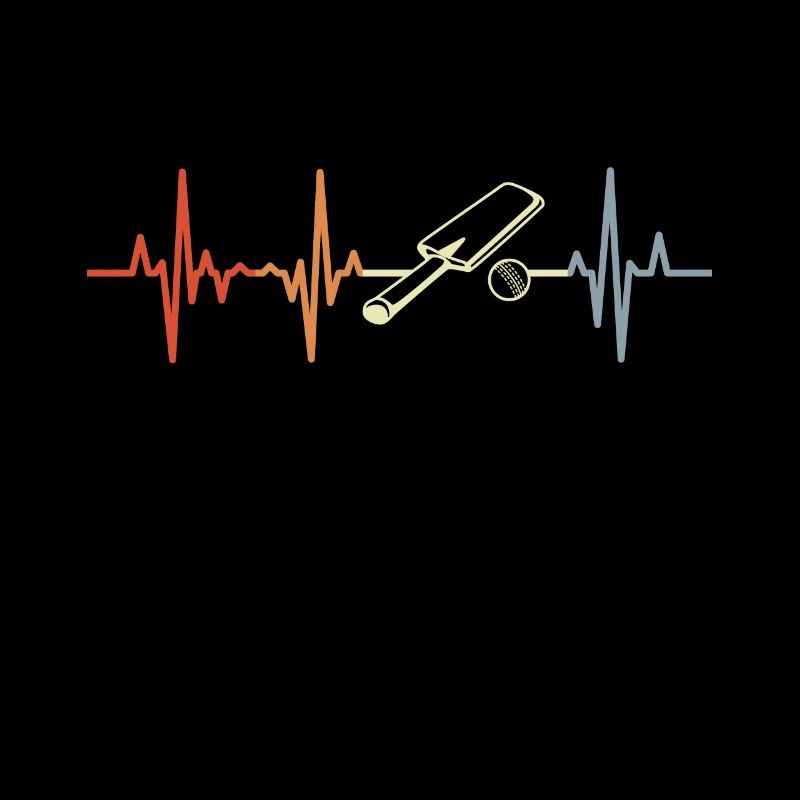 Vintage Cricket Heart Palpitations