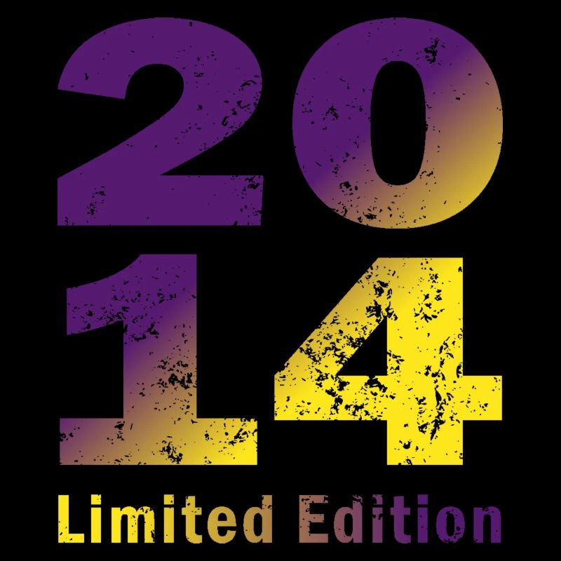 Geburtstag, geboren in 2010 limited edition