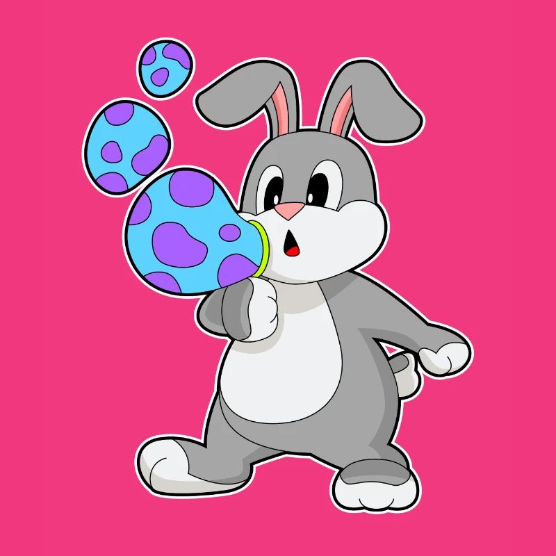 Bunny Soap Bubbles