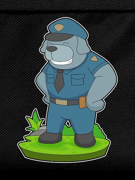 Dog, Policeman, Police