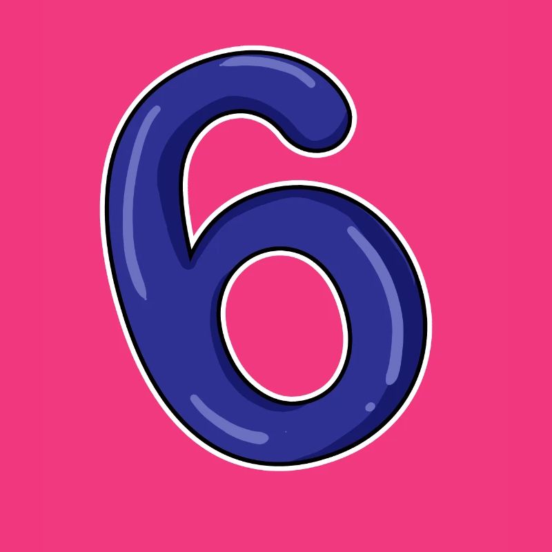 Numéro 6 Numéro Bleu
