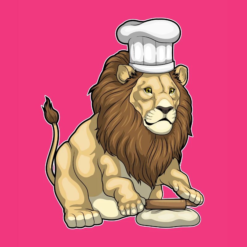 Lion Baker Rolling Pin Baking