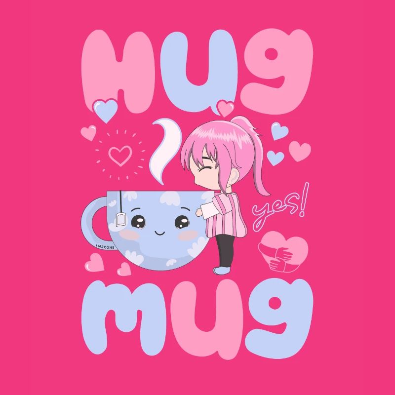 Kuscheliger Kaffeebecher - Kleines Mädchen