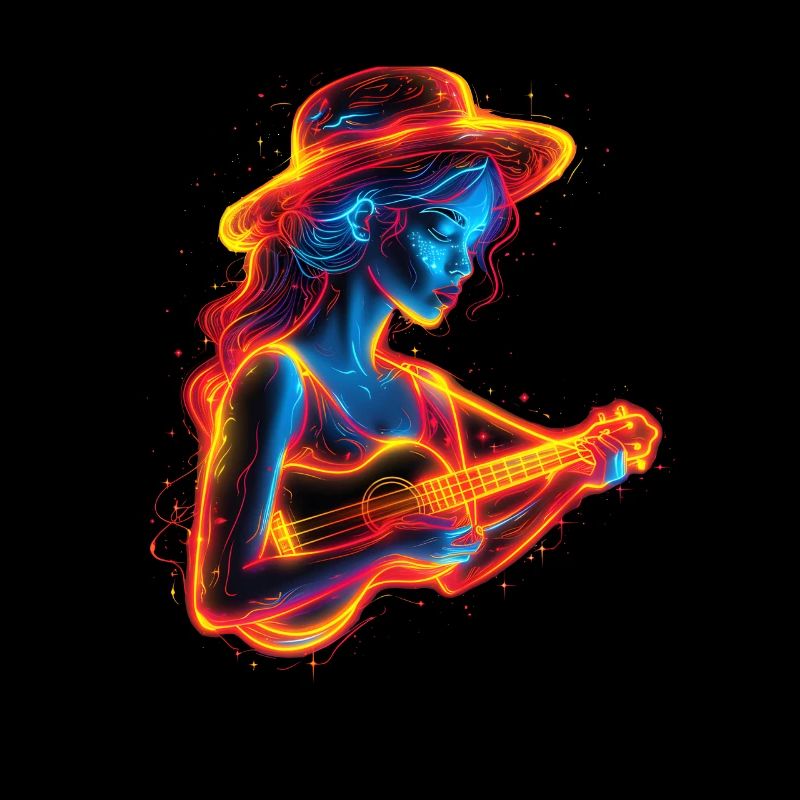 Ukulele player Steamwave