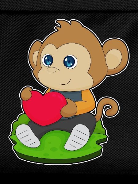 Affe Herz