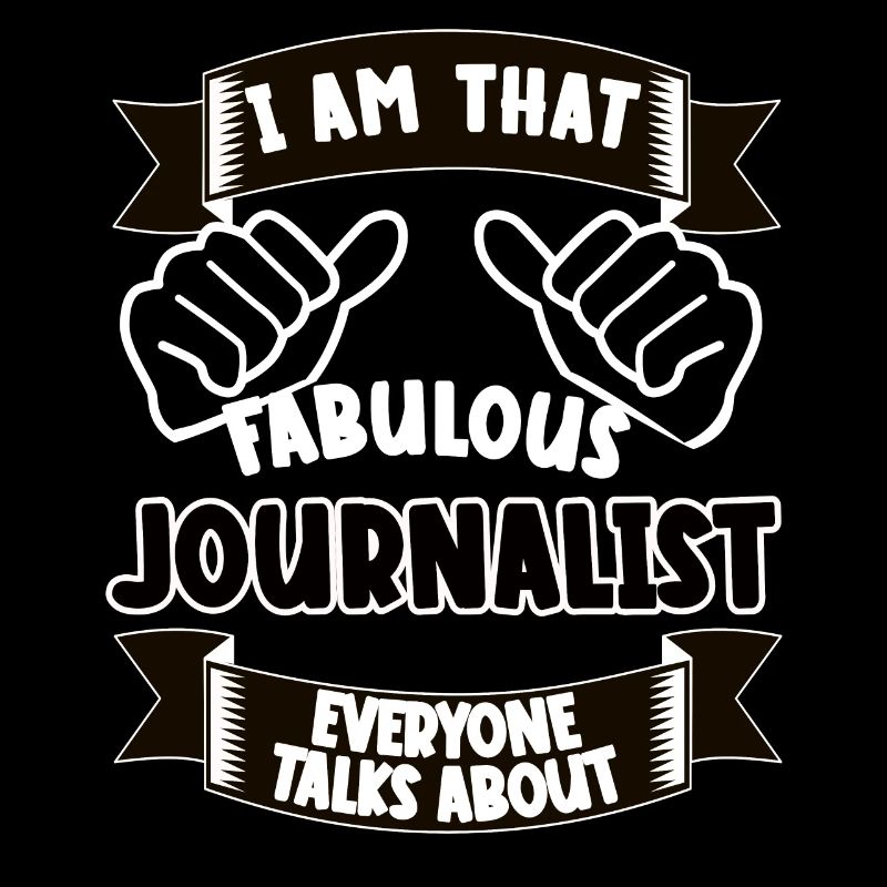 Journalist Lustiger Spruch Geschenkidee