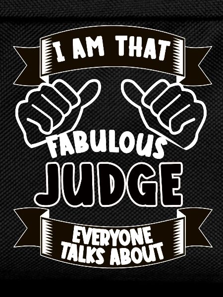 Judge Funny Saying Gift Idea