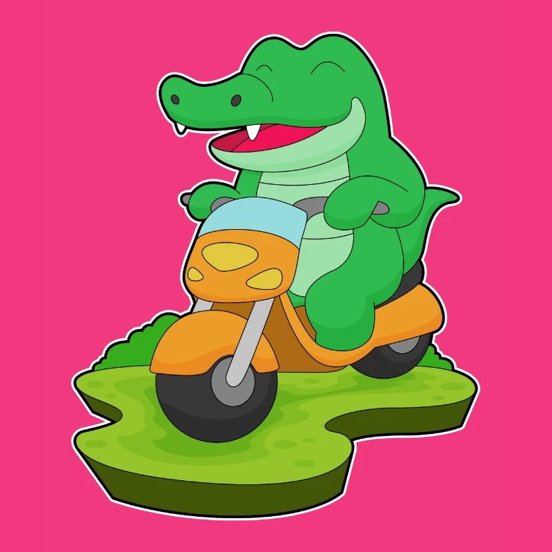 Krokodil Motorroller