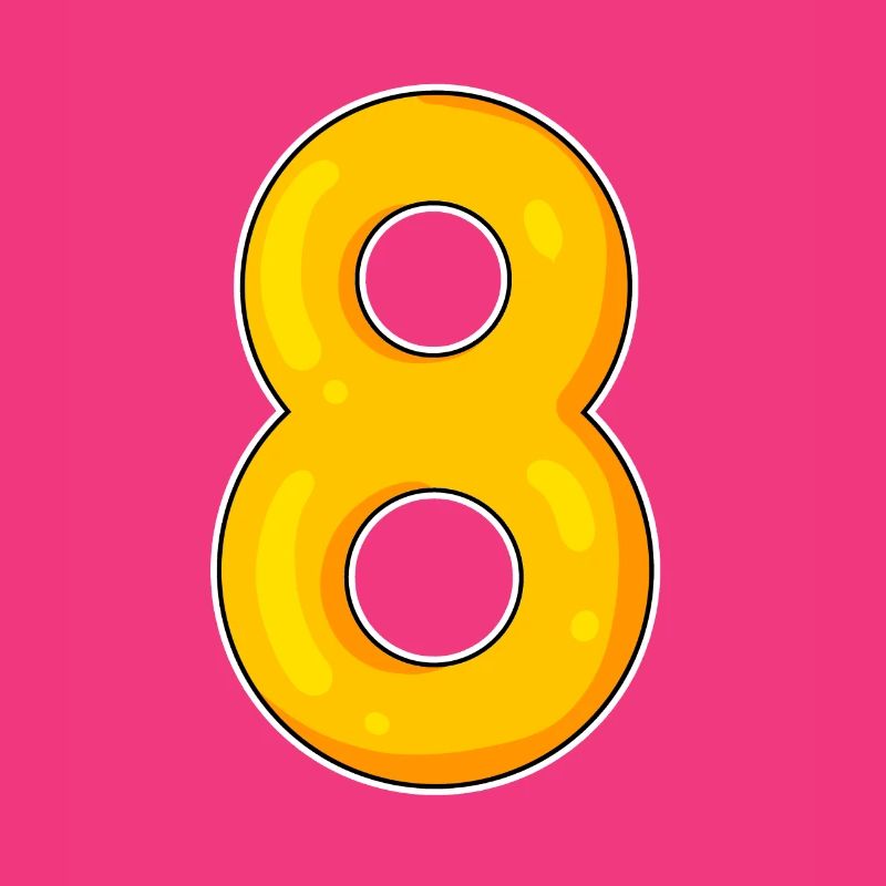 8 Yellow