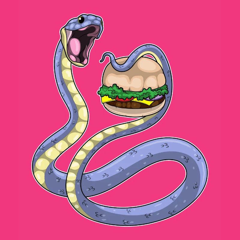 Cheeseburger serpent