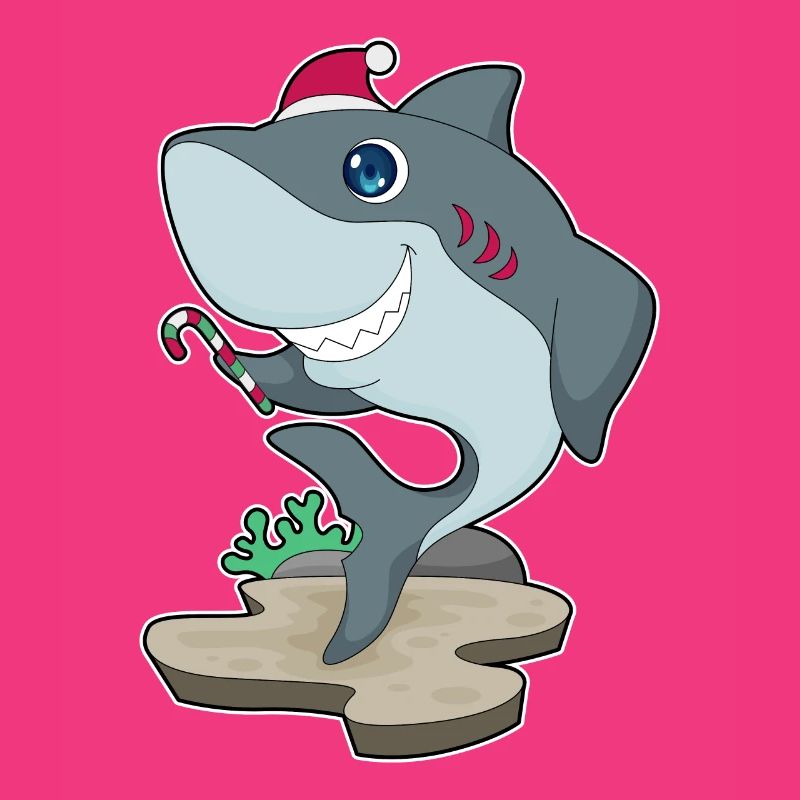 Requin Canne de Noël