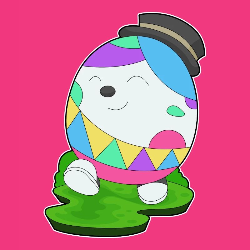 Easter Easter Egg Cylinder