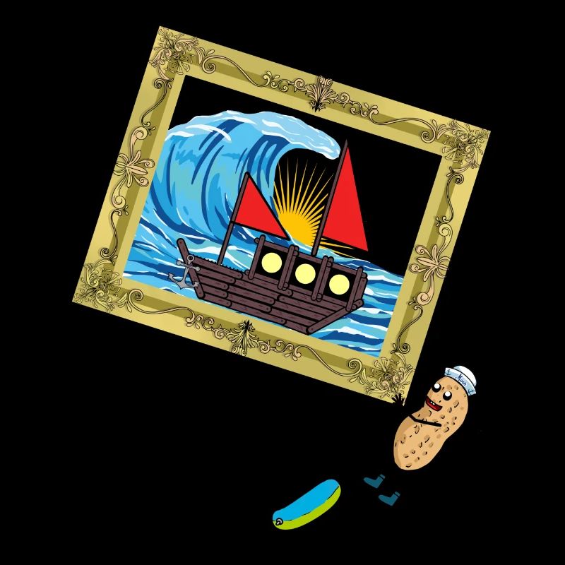 Erdnuss Seefahrer Seemann Seenot Schiff