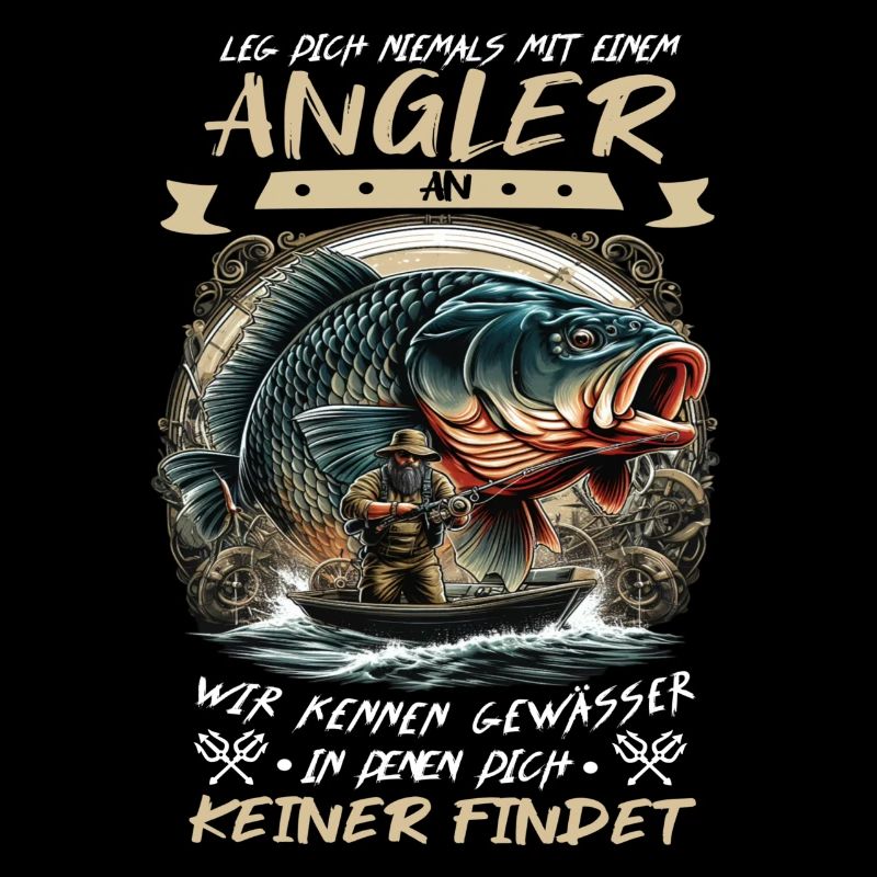 Never mess with a fisherman!