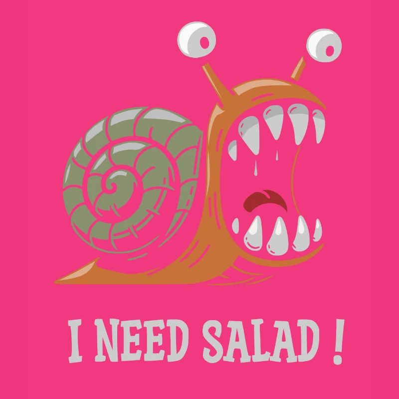 snail, I need salad!