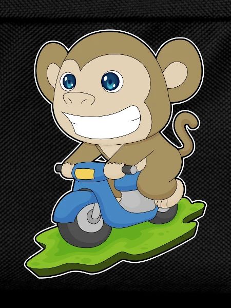 Affe Motorroller