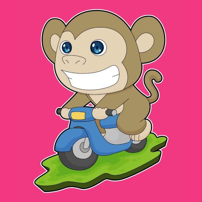 Affe Motorroller